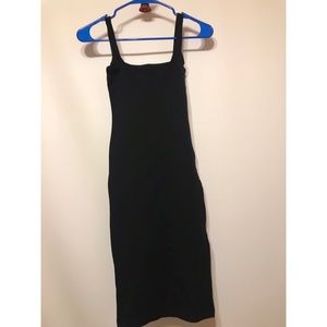 American Apparel Ponte knit dress. XS. Black